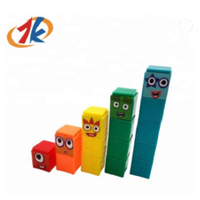 Giocattoli da costruzione di parti del giocattolo di plastica educativa per bambini