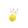 Mini Bowling Ball Set Sport gioco Giocattolo per esterni e regalo giocattolo da pesca
