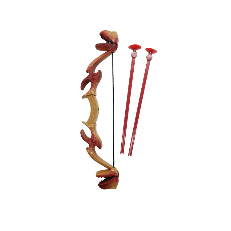 Arco di plastica e freccia set giocattolo esterno e regalo giocattolo da pesca